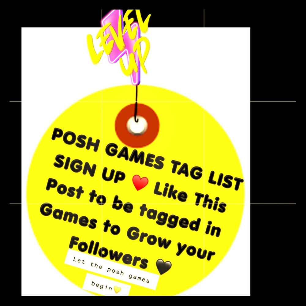 PFF 💖 POSH GAMES TAG LIST 💖 SIGNUP